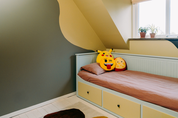 Vægmaling 3 mørk mos 2,25 liter - Luxi